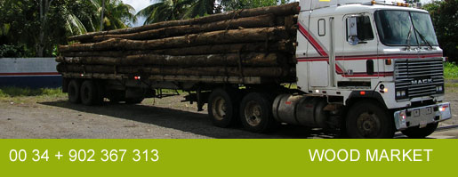 madera de calidad de teca